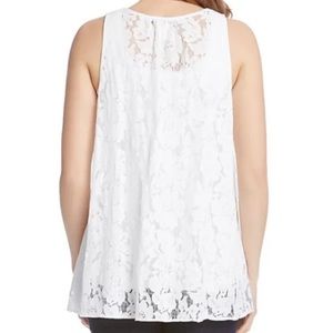 Karen Kane Lace Back Tank Top